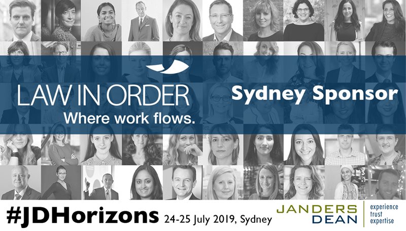 Janders Dean Horizons Sydney 2019