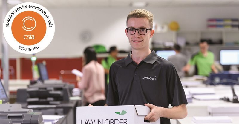 Law In Order is a Finalist at the 2020 Australian Service Excellence Awards