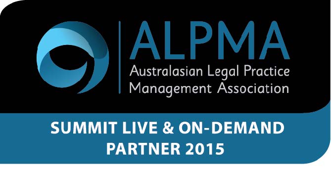 We are proud sponsors of the ALPMA Legal Management Summit 2015