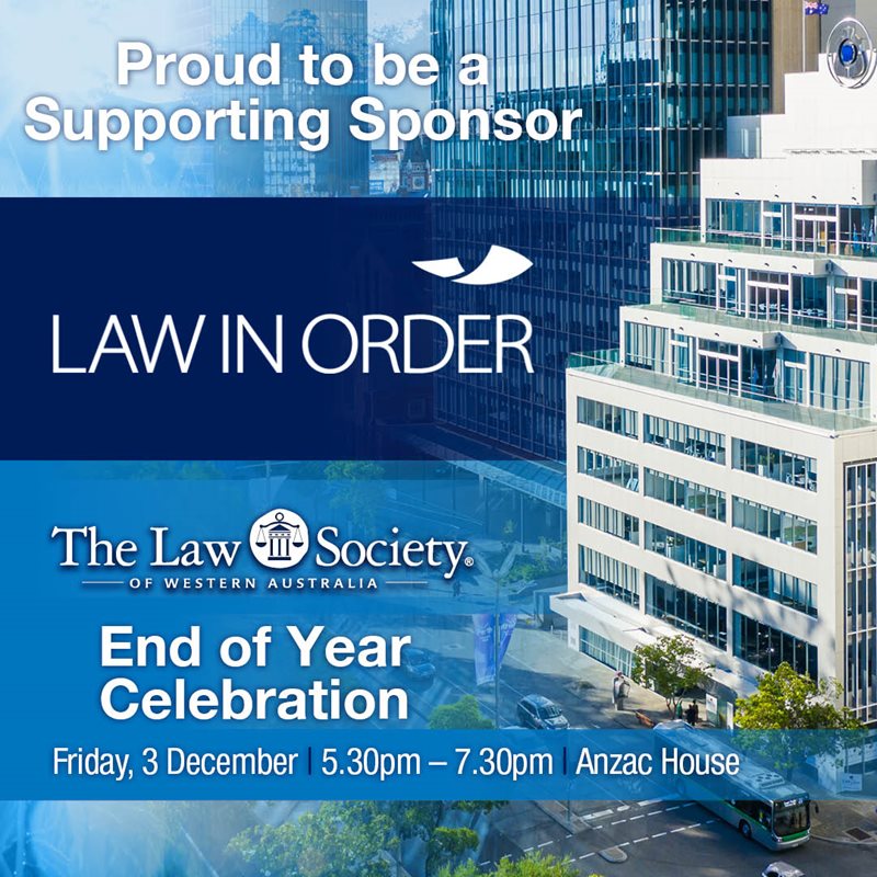 Law Society of WA - End Of Year Celebration